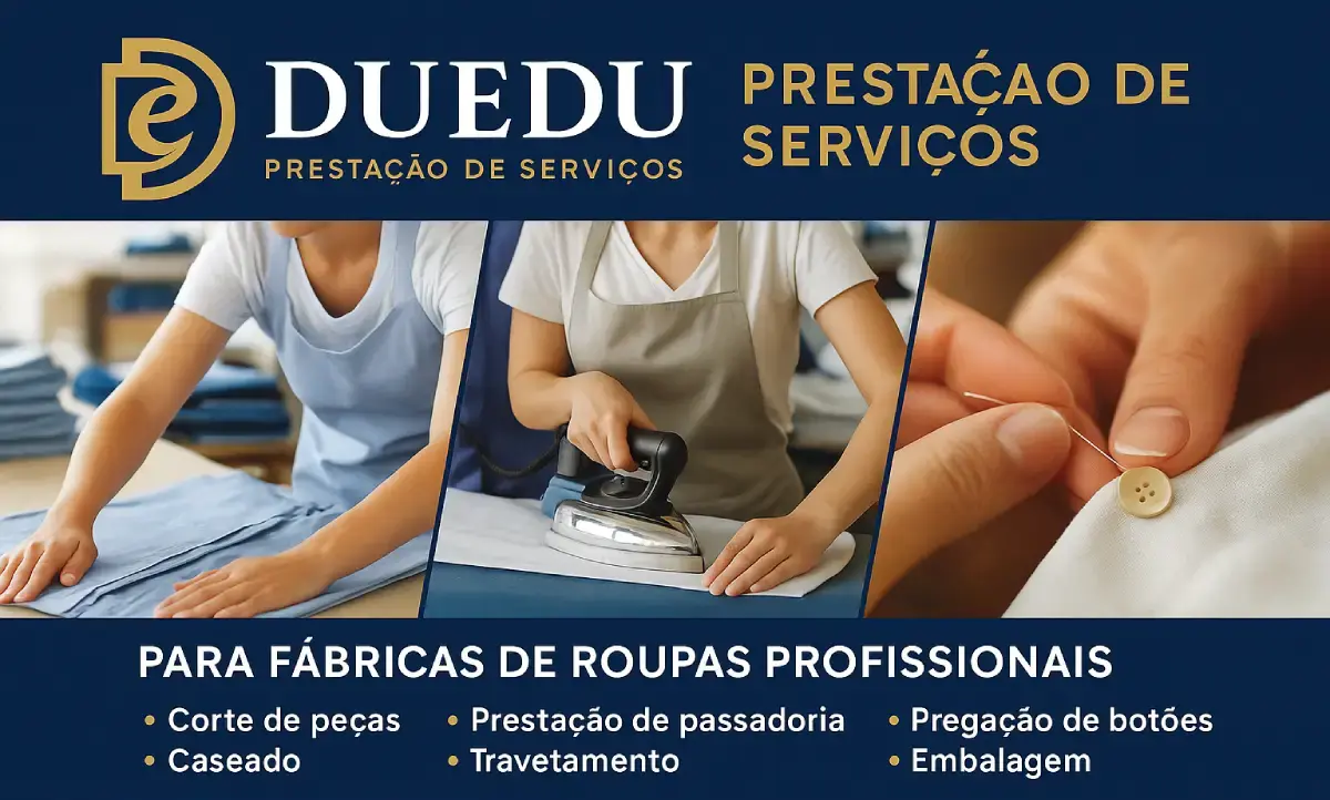 Prestação de Serviços Para Fábrica de Roupas